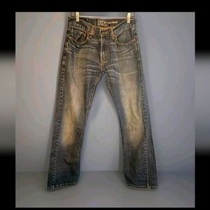 Mens Levis Strauss Signature Slim Straight Leg Jeans Size 32x32 Tagged Wrong